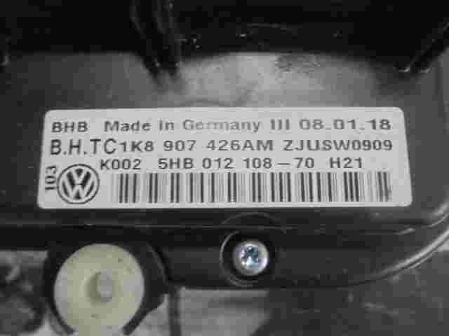Klimabedienteil VW 1K8907426AM 1K8 907 426AM 5HB01210870 5HB 012 108-70