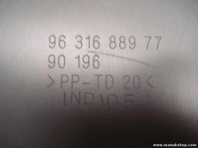 Aufbewahrungsbox Citroen Picasso 9631688977  96 316 889 77 9019688977 PPTD20