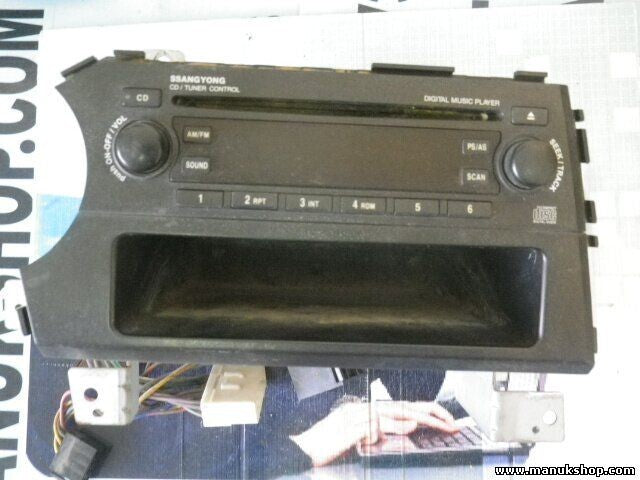 CD-Player Radio SsangYong Actyon 8910009101 89100-09101 9CA04077 E1 06B27A00463