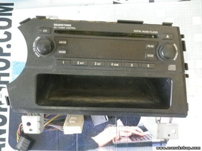 CD-Player Radio SsangYong Actyon 8910009101 89100-09101 9CA04077 E1 06B27A00463