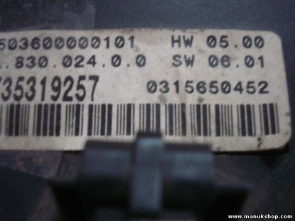 Klimabedienteil Fiat Stilo 192 2001-2008 503600000101 735319257