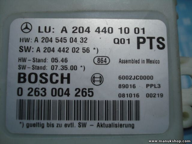 Steuergerät Einparkhilfe Mercedes A2044401001 A2045450432 A2044420256 0263004265