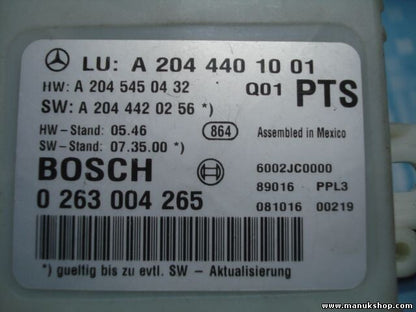 Steuergerät Einparkhilfe Mercedes A2044401001 A2045450432 A2044420256 0263004265