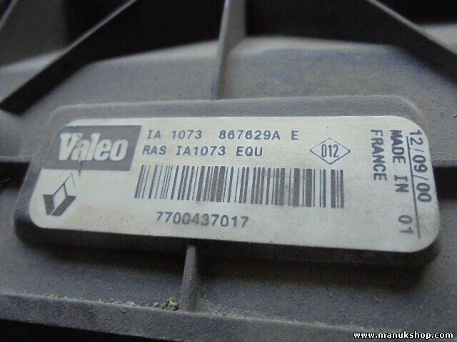 Ladeluftkühler Renault Scenic RX4 1.9 2000 7700437017 IA 1073 867629AE