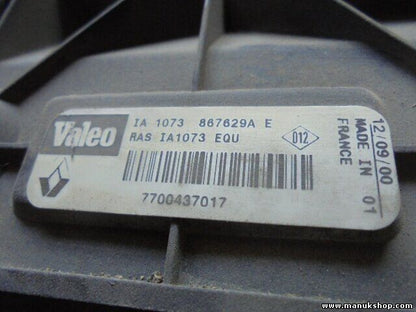 Ladeluftkühler Renault Scenic RX4 1.9 2000 7700437017 IA 1073 867629AE