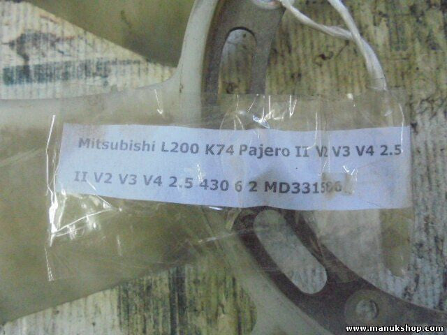 Lüfterrad Kühlerlüfter Mitsubishi L200 K74 Pajero II V2 V3 V4 2.5 MD331586