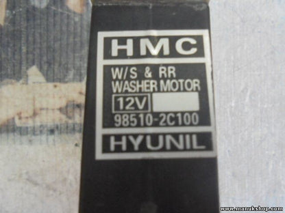Waschwasserpumpe Waschpumpe Wischerpumpe Hyundai i20 i30 iX20 Ceed 985102C100