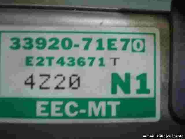 Motorsteuergerät Suzuki Vitara 33920-71E70 3392071E70 E2T43671 T 4Z20 N1