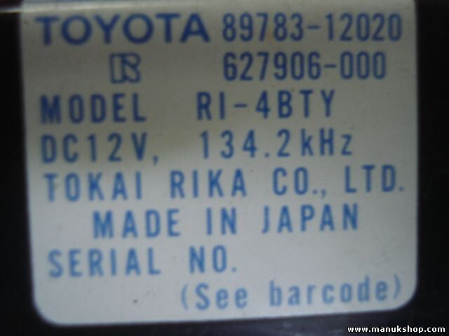 Messverstärker Toyota Corolla 8978312020 627906000 DGRGF SEGR 338548 F0 000304