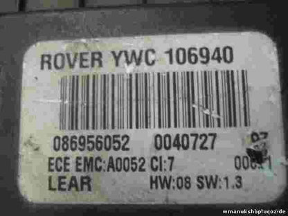 Lichtschalter Rover 75 YWC106940 YWC 106940 08956052 0058576