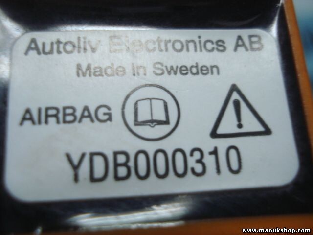 Airbagsensor Airbagsteuergerät Rover 75 MG ZT AB YDB000310