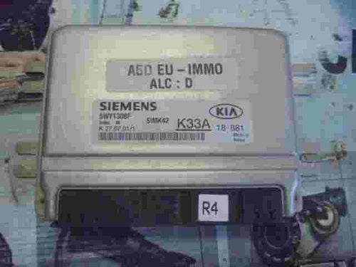 Motorsteuergerät Kia Rio 1 K33A18881  SIEMENS 5WY1308F SIMK42 Index 05