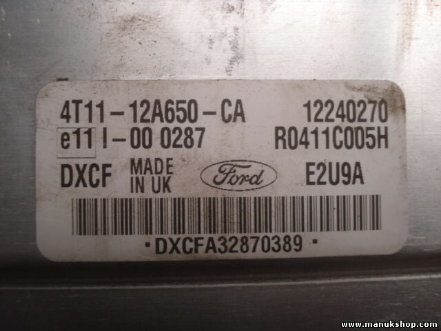 Motorsteuergerät Ford Transit DXCF 4T1112A650CA 4T11-12A650-CA R0411C005H E2U9A