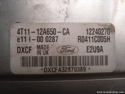 Motorsteuergerät Ford Transit DXCF 4T1112A650CA 4T11-12A650-CA R0411C005H E2U9A