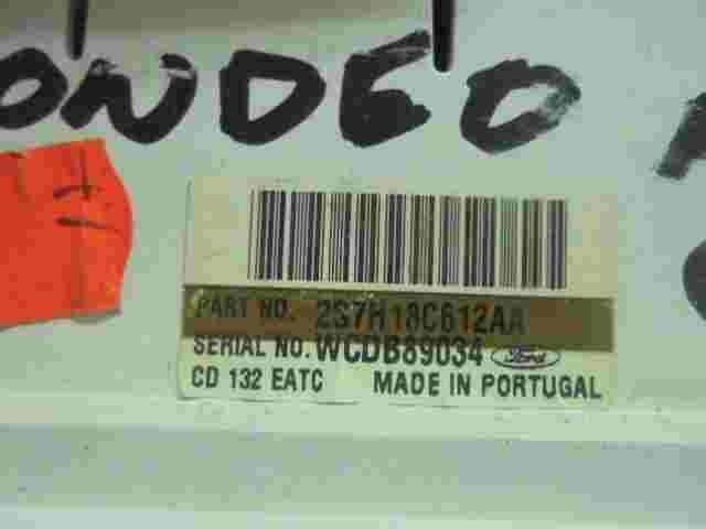 Klimabedienteil Ford Mondeo 3 2S7H18C612AA 2S7H-18C612- AA WCDB89034 CD 132 EATC