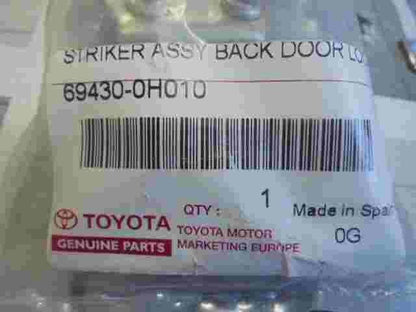 Striker Assy Back Door Lock / Toyota Aygo 694300H010 69430-0H010