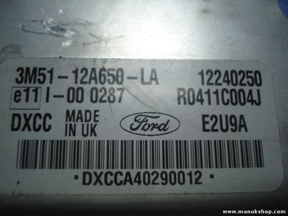 Motorsteuergerät Ford Focus DXCC 3M51-12A650-LA R0411C004J 3M5112A650LA