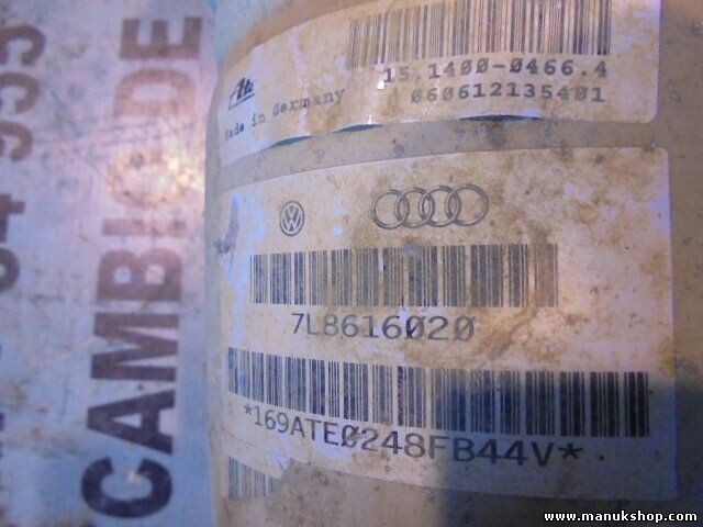 Lufterderung Stoßdämpfer hinten rechts Audi Q7 7L8616020 7L8616020C 15140004664