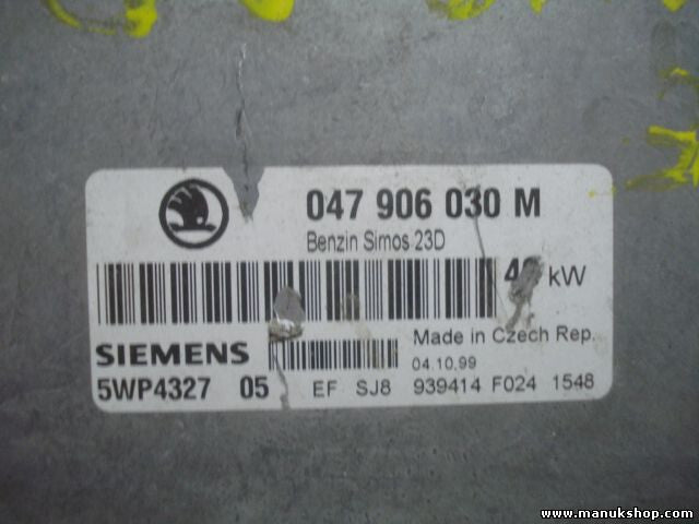 Motorsteuergerät Skoda Felicia II 047906030M 047 906 030 M SIEMENS 5WP432705
