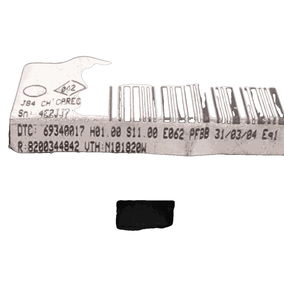 Klimabedienteil Renault Scenic II Grand Scenic II 8200344842 - 8200344842 (3)